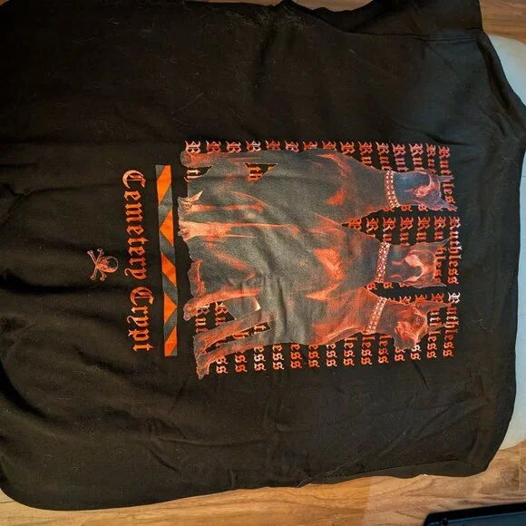Cemetary Crypt Ruthless Hoodie - Picture 2 of 3
